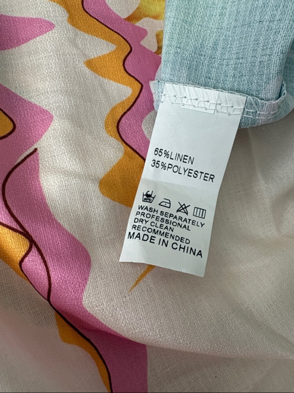 CHARLOTTE GREEN linen blend sun dress - Picture 8 of 12